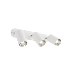 Wandspot Eye Spot 3-lamps, wit