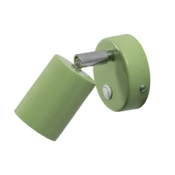 Wandspot Fun, lichtgroen, 14 cm hoog, verstelbaar, GU10