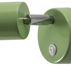 Wandspot Fun, lichtgroen, 14 cm hoog, verstelbaar, GU10