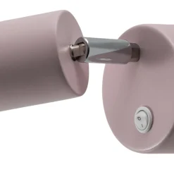 Wandspot Fun, roze, 14 cm hoog, verstelbaar, GU10