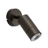 Wandspot Link, titanium-goudkleurig, breedte 8 cm, staal