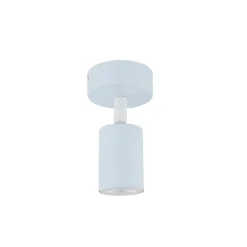 Wandspot Livia, blauw, 13 cm, metaal, verstelbaar, GU10