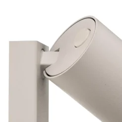 Wandspot Mono I met stekker wit