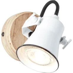 Wandspot Seed kap wit