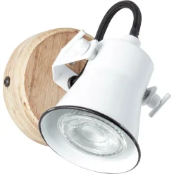 Wandspot Seed kap wit