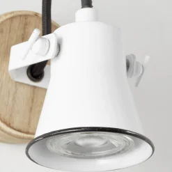 Wandspot Seed kap wit