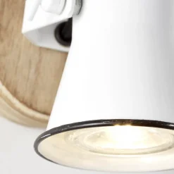 Wandspot Seed kap wit