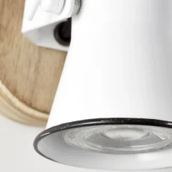 Wandspot Seed kap wit