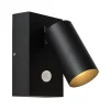 Wandspot Taylor Sensor, 1-lamp zwart