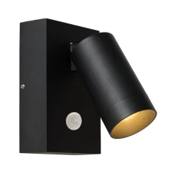 Wandspot Taylor Sensor, 1-lamp zwart