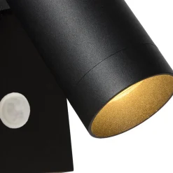 Wandspot Taylor Sensor, 1-lamp zwart