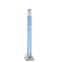 Waterzuil Ava met LEDs en vissen, hoogte 120 cm