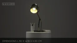 Waylon bureaulamp in retro design