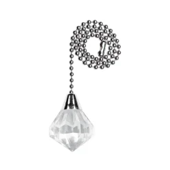 Westinghouse acryl diamanttrekketting in chroom