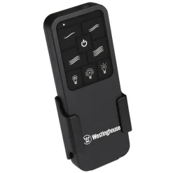 Westinghouse afstandsbediening, zwart