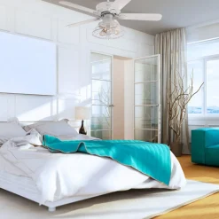 Westinghouse Barnett plafondventilator, wit