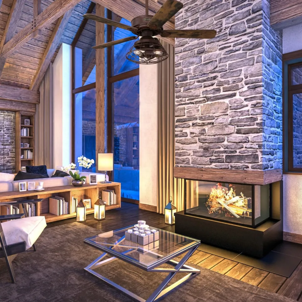 Westinghouse Barnett plafondventilator, hout