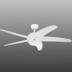 Westinghouse Bendan - Ventilator vijfvleugelig wit