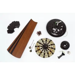 Westinghouse Comet T - Ventilator met Tiffany glas