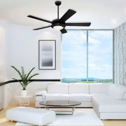 Westinghouse Comet ventilator vleugel zwart zilver