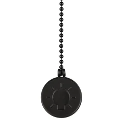 Westinghouse gloeilampen-Medaillon trekketting zw.