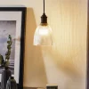 Westinghouse hanglamp 6338540, gegolfd glas