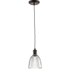 Westinghouse hanglamp 6338540, gegolfd glas