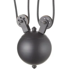 Westinghouse hanglamp Iron Hill, zwart, 3-lamps