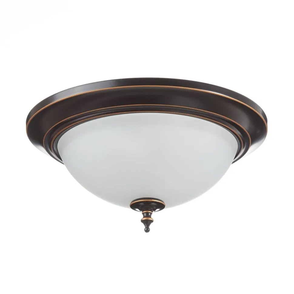 Westinghouse Harwell plafondlamp, brons
