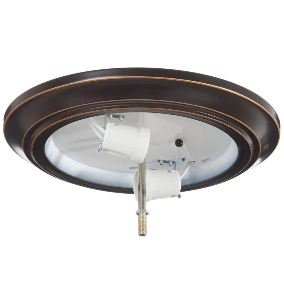 Westinghouse Harwell plafondlamp, brons
