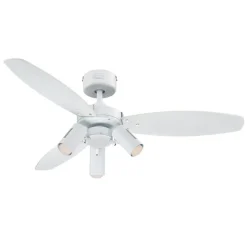 Westinghouse Jet Plus ventilator met licht 3-lamps.