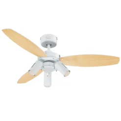 Westinghouse Jet Plus ventilator met licht 3-lamps.