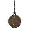 Westinghouse lampen-Medaillon ketting brons