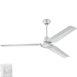 Westinghouse plafondventilator Industrieel zilver stil 142 cm