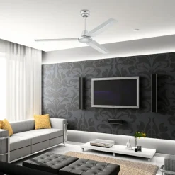 Westinghouse plafondventilator Industrieel zilver stil 142 cm