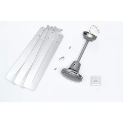 Westinghouse plafondventilator Industrieel zilver stil 142 cm