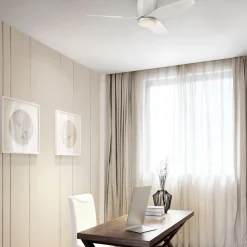 Westinghouse plafondventilator Carla, stil, 117 cm, wit