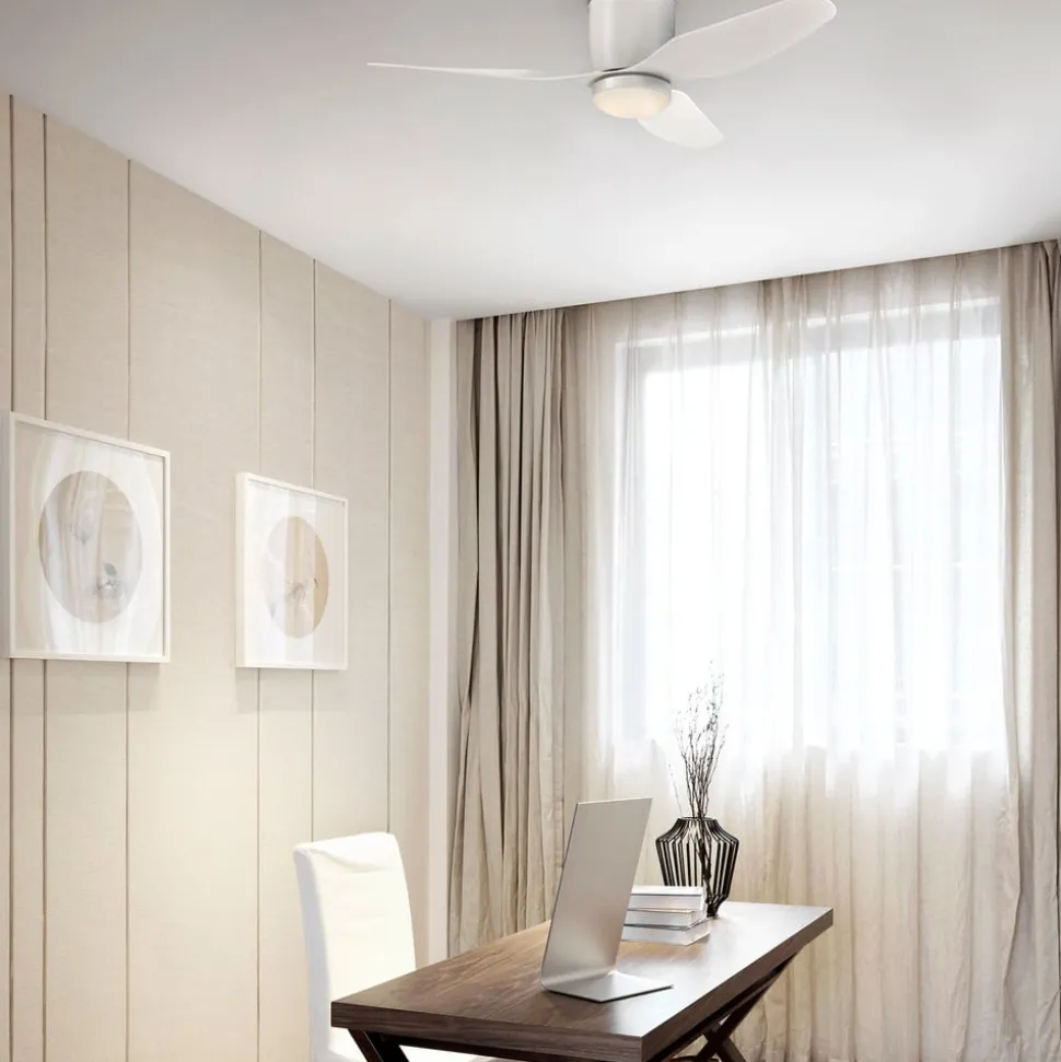 Westinghouse plafondventilator Carla, stil, 117 cm, wit