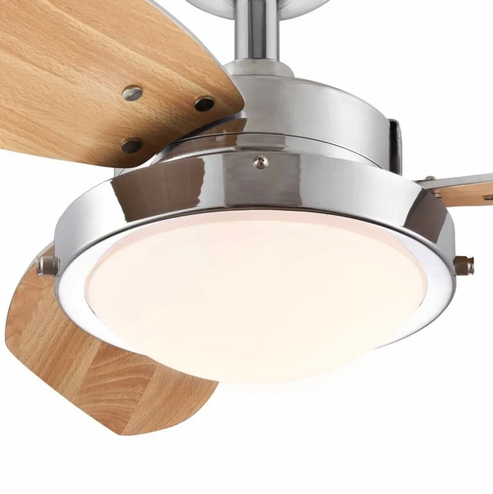 Westinghouse plafondventilator Wengue, E14 armatuur