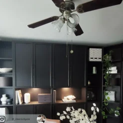 Westinghouse Princess Trio ventilator m. licht