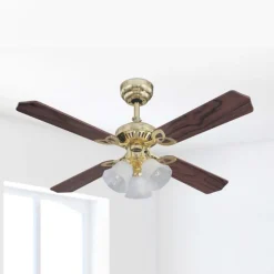 Westinghouse Princess Trio ventilator hout 105 cm