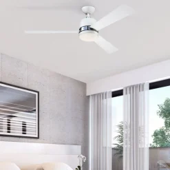 Westinghouse Tristan ventilator, licht, wit/ahorn