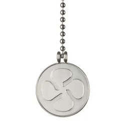 Westinghouse ventilatoren-Medaillon ketting nikkel