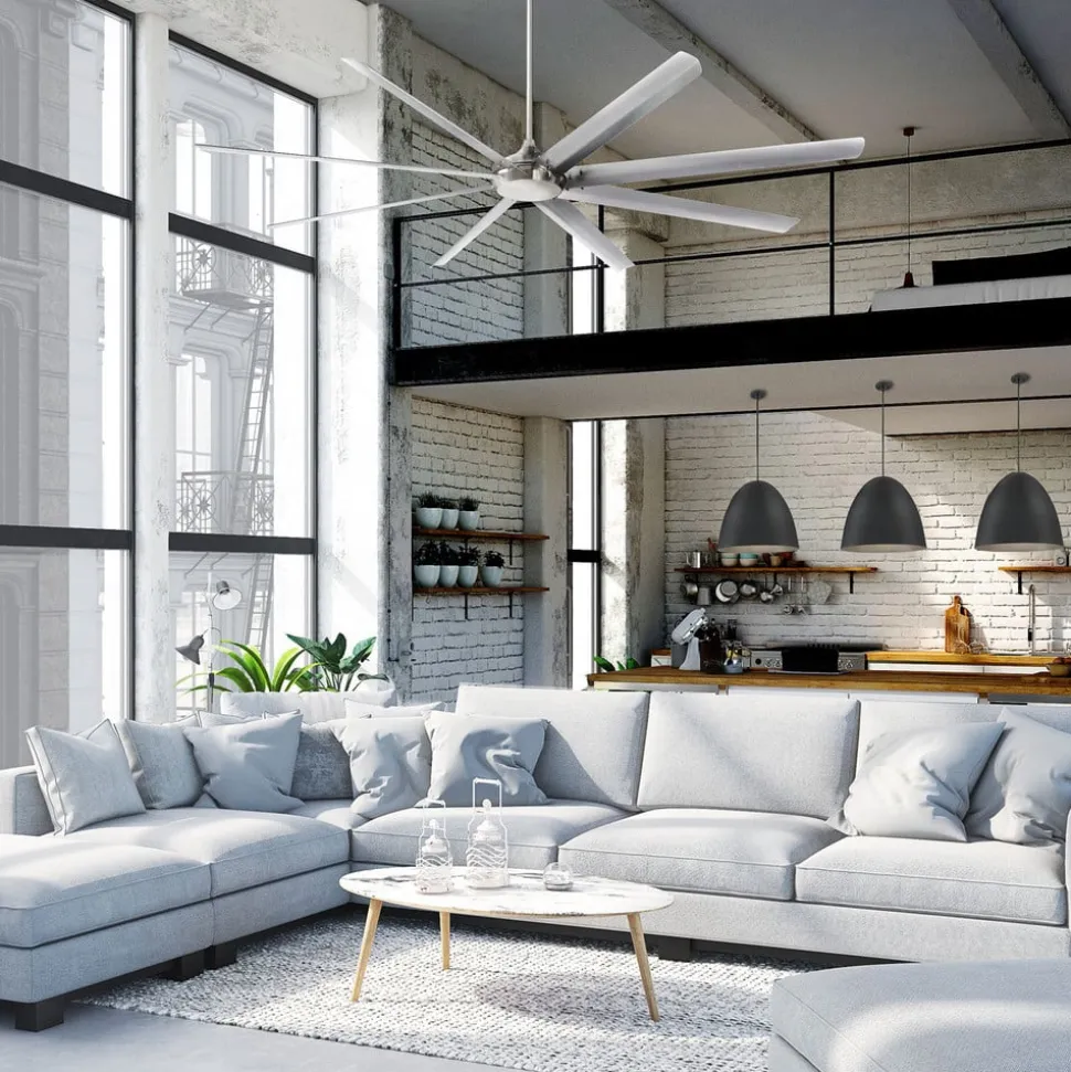 Westinghouse Widespan plafondventilator, nikkel