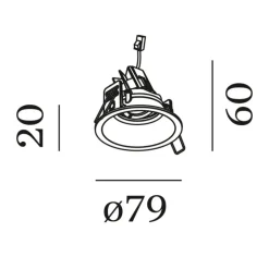 WEVER & DUCRÉ Deep Adjust Petit inbouw 927 wit
