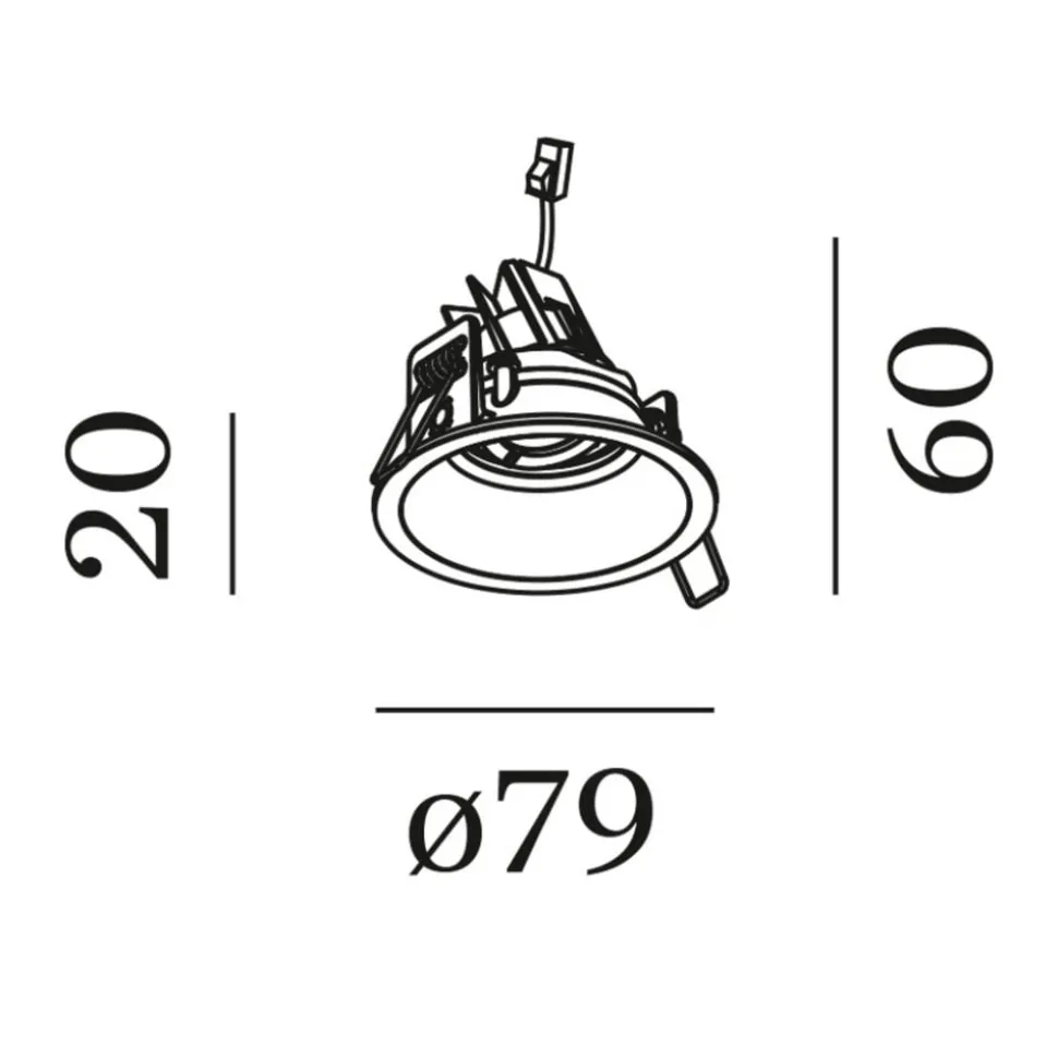 WEVER & DUCRÉ Deep Adjust Petit inbouw 927 wit