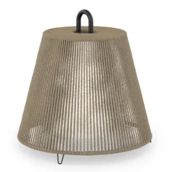 WEVER & DUCRÉ kap Costa 1.0, zand, touw, Ø 39 cm