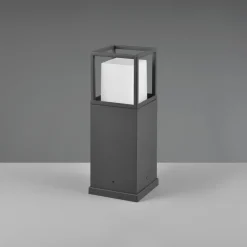 Witham LED sokkellamp, antraciet, CCT