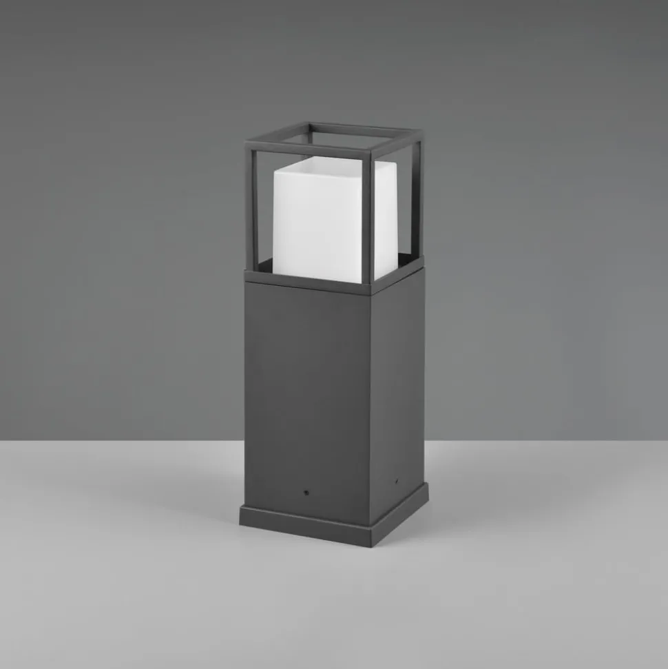 Witham LED sokkellamp, antraciet, CCT