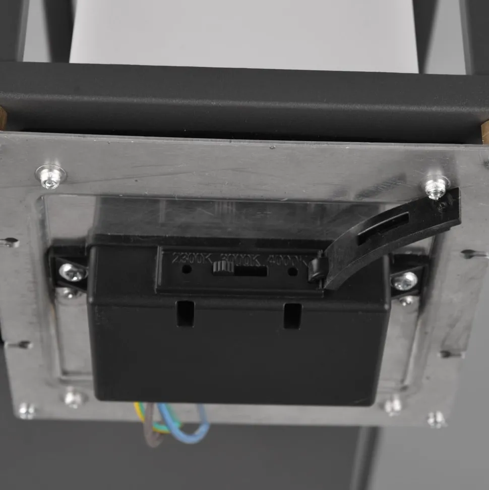 Witham LED sokkellamp, antraciet, CCT